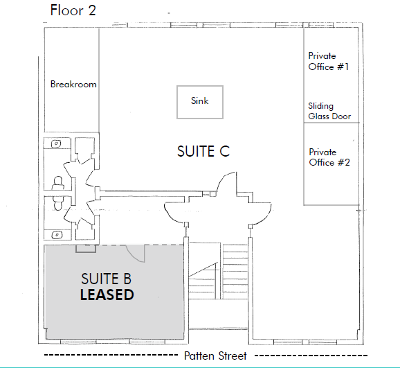 21 Patten St, Sonoma, CA for lease Floor Plan- Image 1 of 4