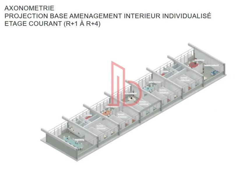 Office in VILLENAVE-D'ORNON for lease - Floor Plan - Image 3 of 6