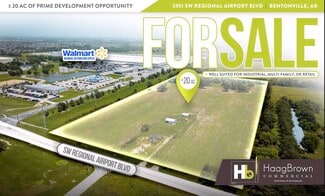 More details for 5951 SW Regional Airport Blvd, Bentonville, AR - Land for Sale