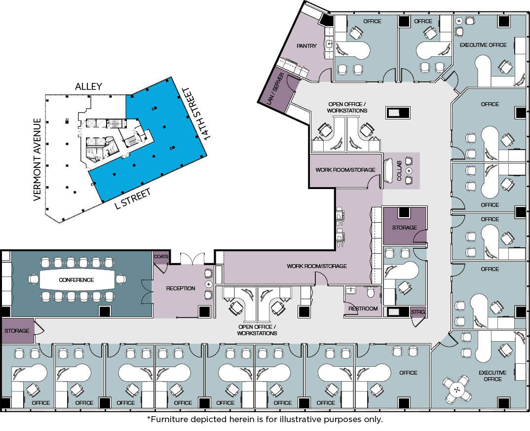 1101 Vermont Ave NW, Washington, DC for lease Floor Plan- Image 1 of 1