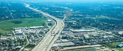 10917 Eastex Fwy, Houston, TX - AERIAL  map view