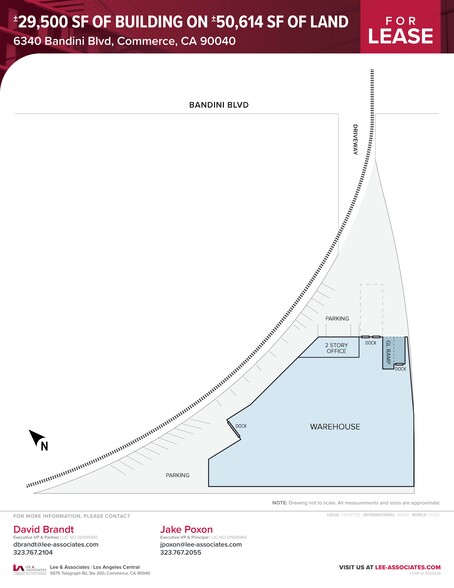 6340 Bandini Blvd, Commerce, CA for lease - Site Plan - Image 3 of 3