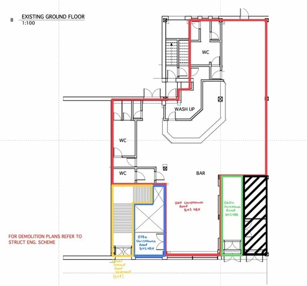 552-560 Christchurch Rd, Bournemouth for lease - Building Photo - Image 3 of 5