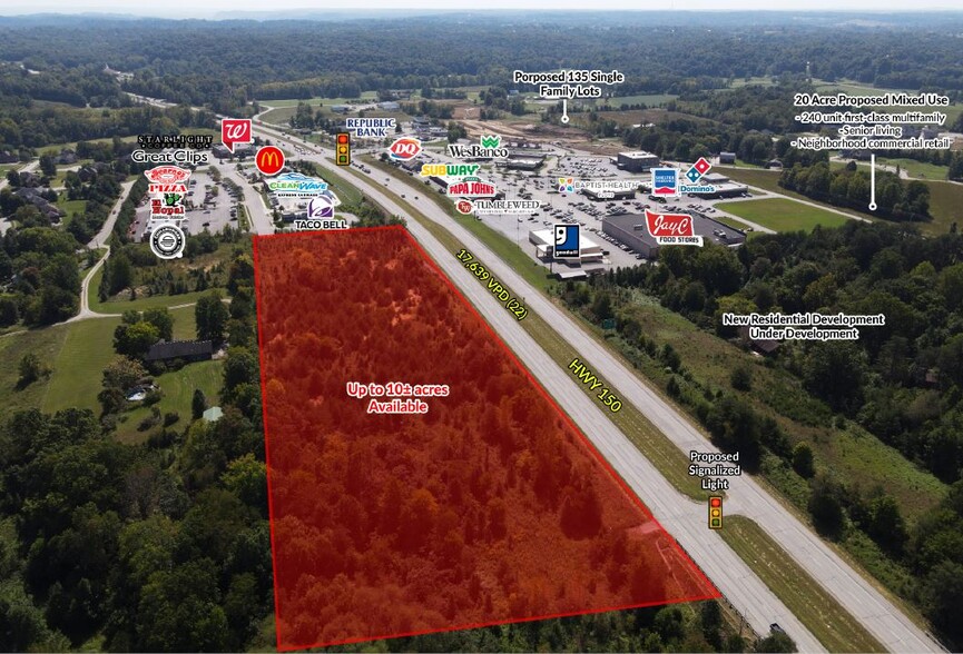 Us-150, Floyds Knobs, IN for lease - Aerial - Image 1 of 4