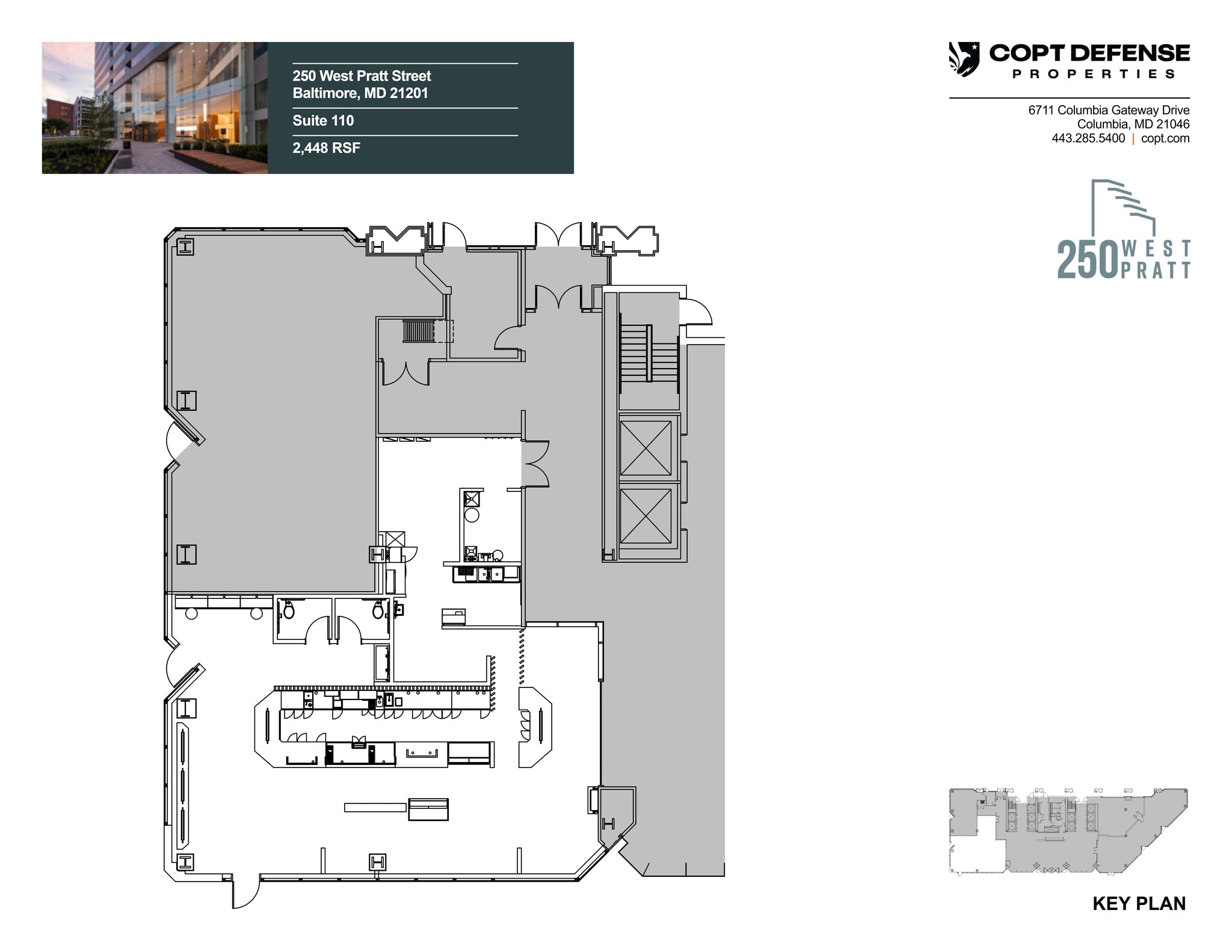 250 W Pratt St, Baltimore, MD for lease Site Plan- Image 1 of 1