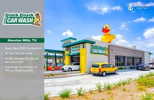 Quick Quack Car Wash | Houston MSA - NNN Property