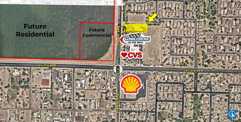 NE 67th Ave & Lower Buckeye Rd, Phoenix, AZ for lease - Building Photo - Image 1 of 4