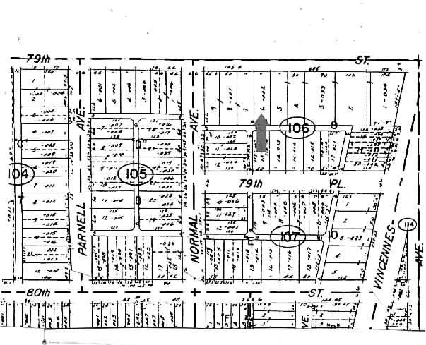 441-443 W 79th St, Chicago, IL for sale - Plat Map - Image 3 of 3