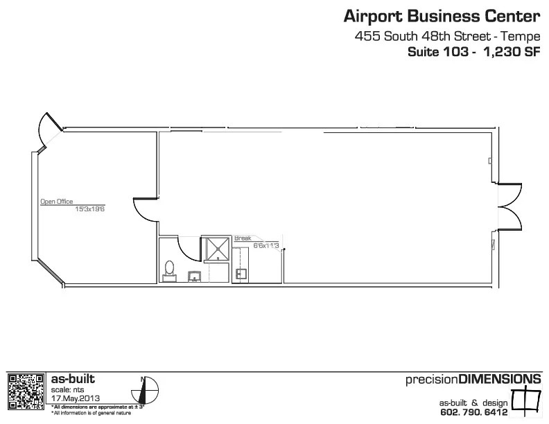 637 S 48th St, Tempe, AZ for lease Floor Plan- Image 1 of 1