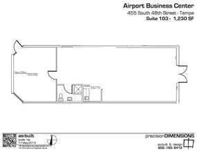 637 S 48th St, Tempe, AZ for lease Floor Plan- Image 1 of 1