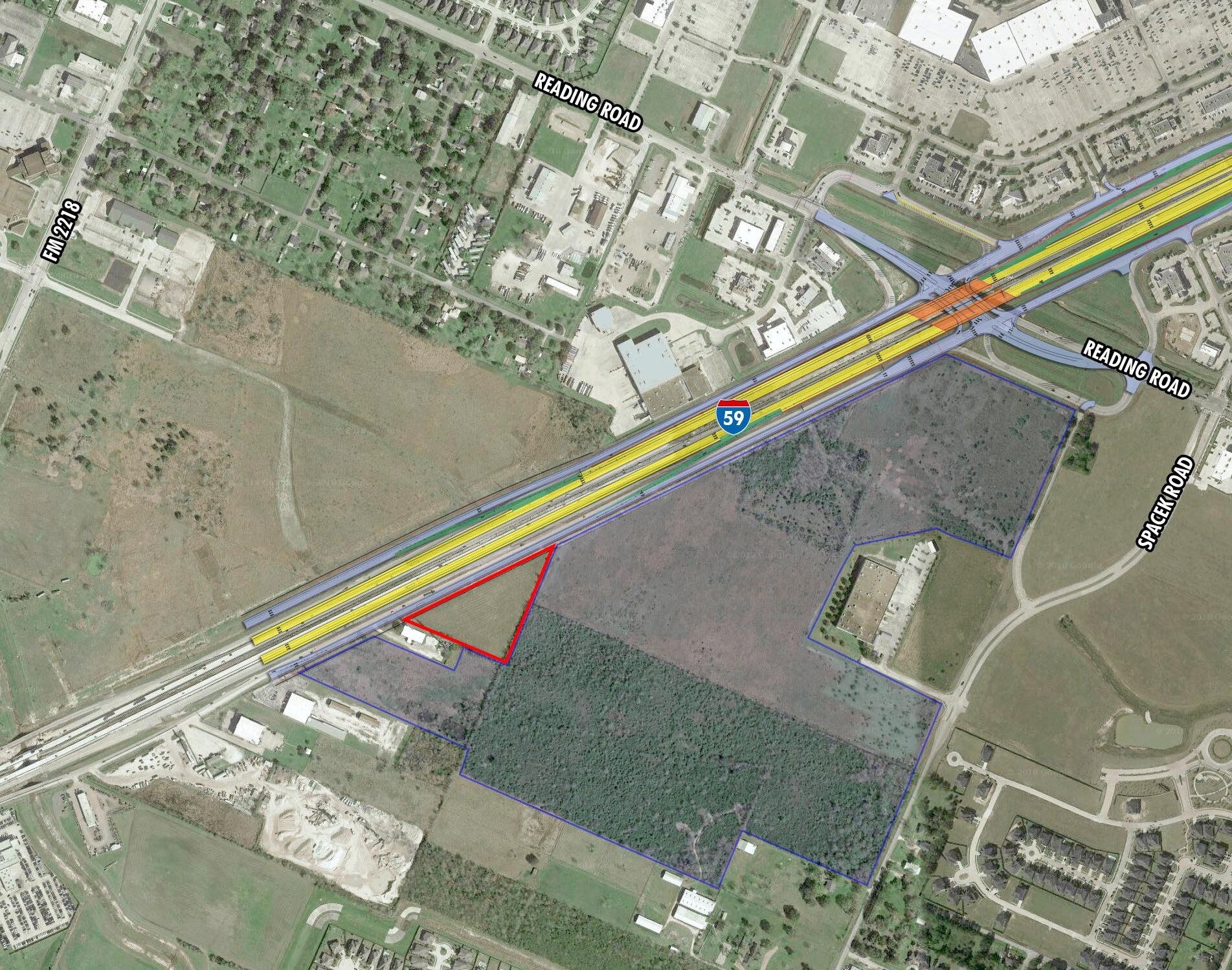 US-59 & Reading Rd, Rosenberg, TX for sale Primary Photo- Image 1 of 1