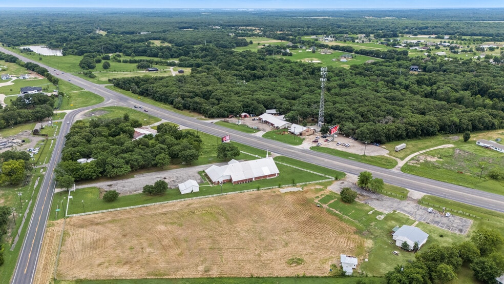 3.0 Acres 276 W hwy, Quinlan, TX for sale - Aerial - Image 3 of 9