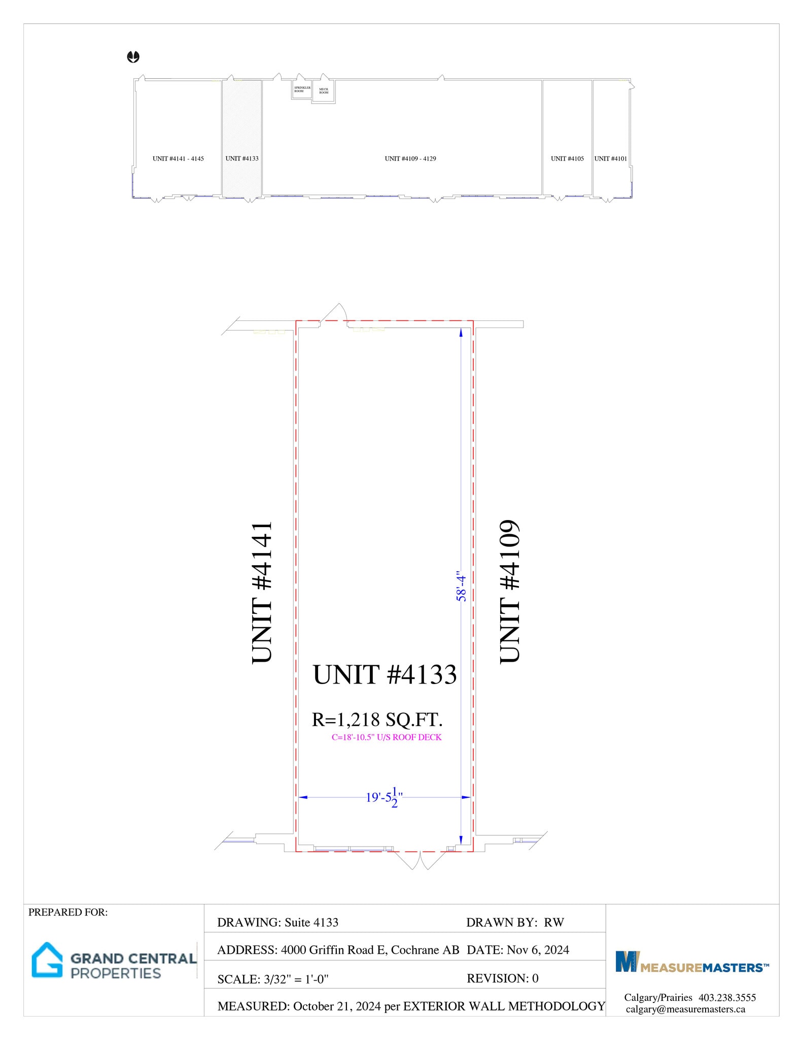 239 Griffin Rd, Cochrane, AB for lease Site Plan- Image 1 of 1