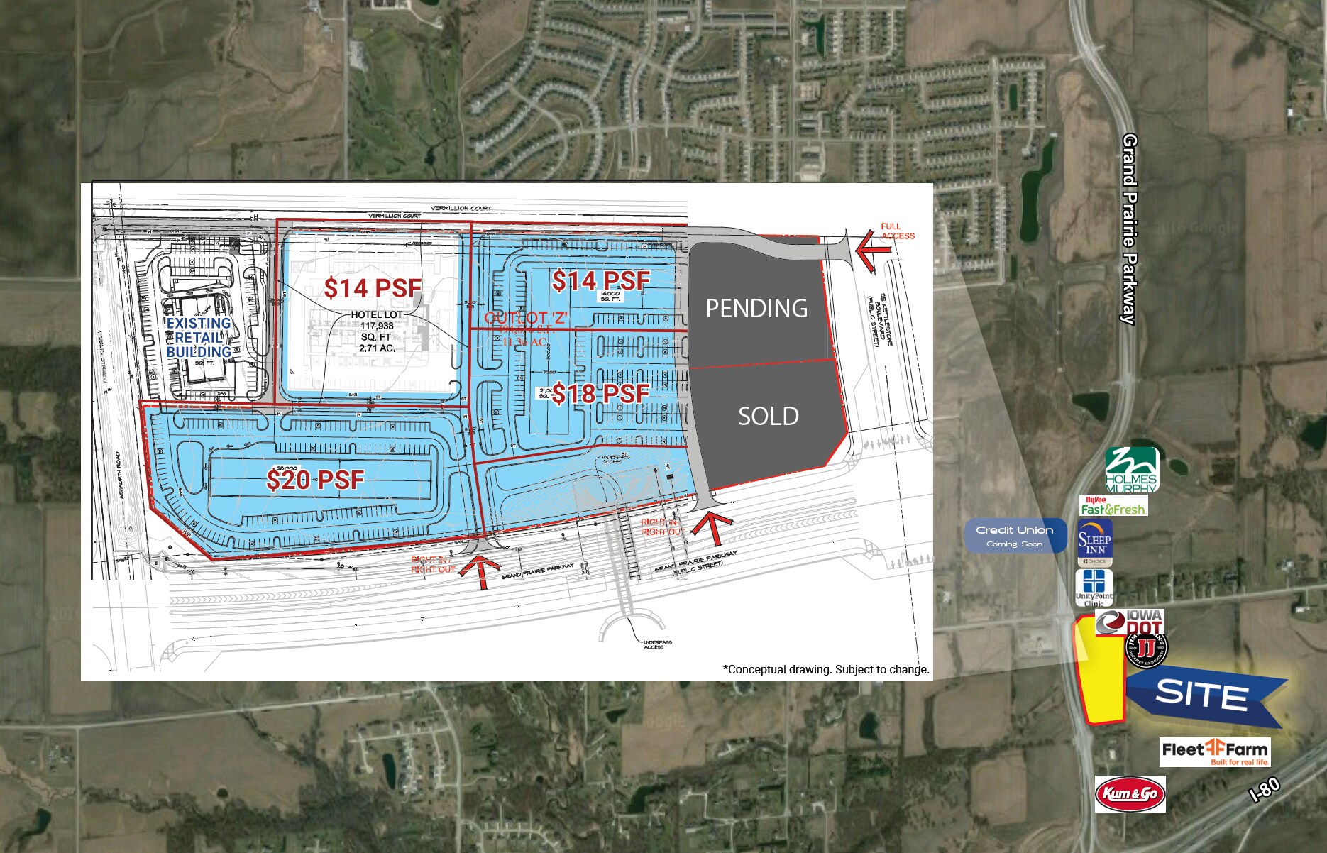 02 Grand Prairie Pky, Waukee, IA for sale Building Photo- Image 1 of 1