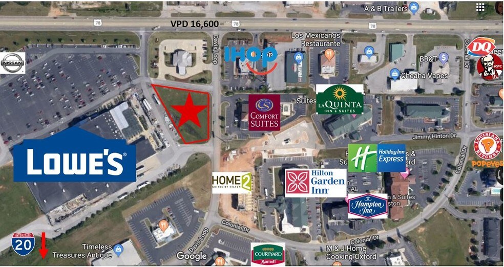 1900 Blk Davis Loop, Anniston, AL for sale - Building Photo - Image 1 of 1