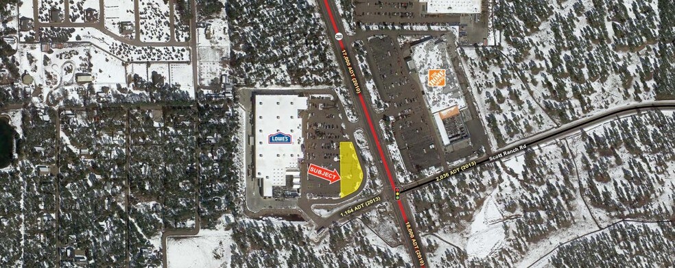 SE Show Low Lake Rd & White Mountain Blvd, Show Low, AZ for sale - Primary Photo - Image 1 of 1