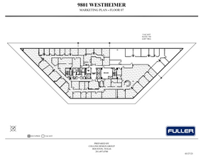 9801 Westheimer Rd, Houston, TX for lease Floor Plan- Image 1 of 1