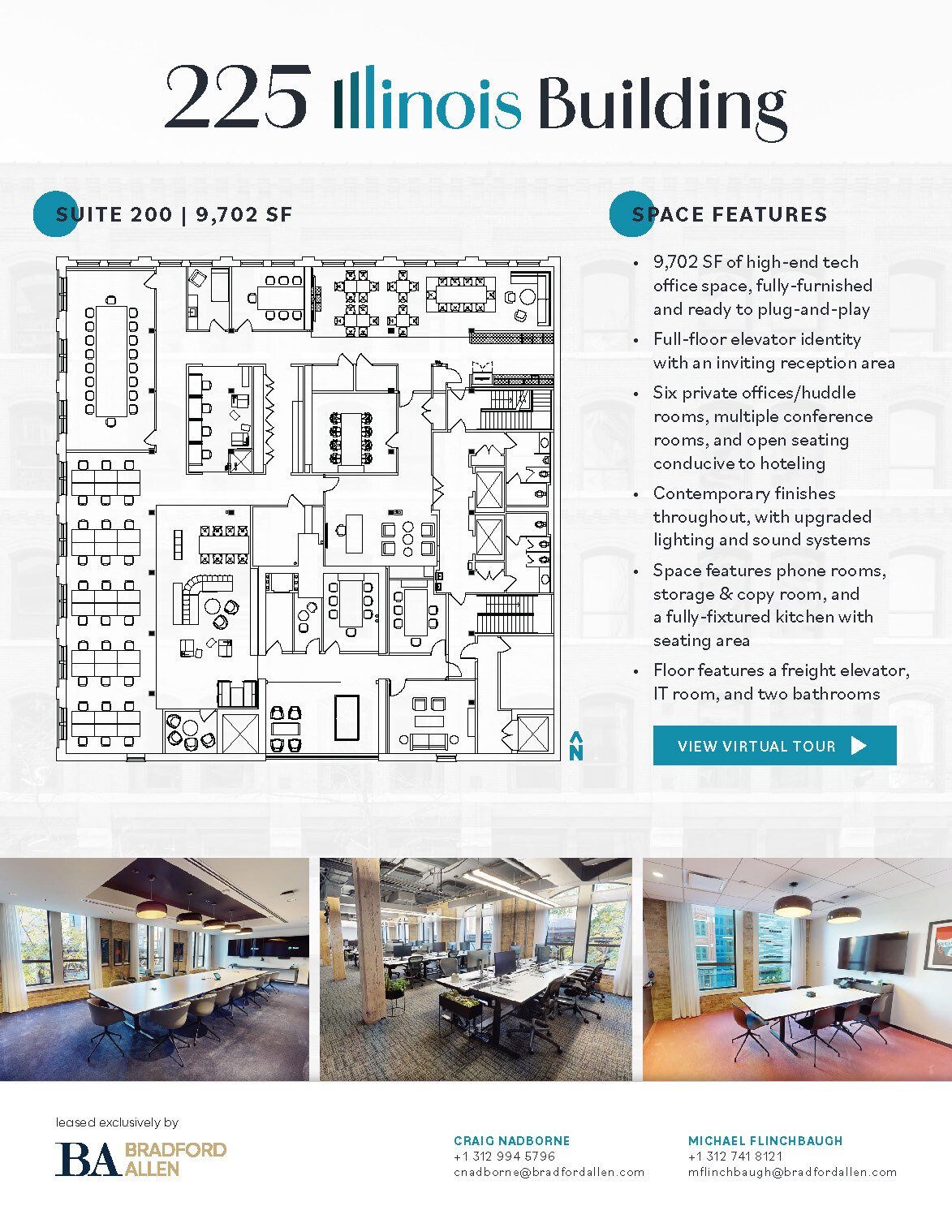 225 W Illinois St, Chicago, IL for lease Floor Plan- Image 1 of 17