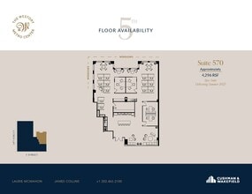 607 14th St NW, Washington, DC for lease Floor Plan- Image 2 of 2
