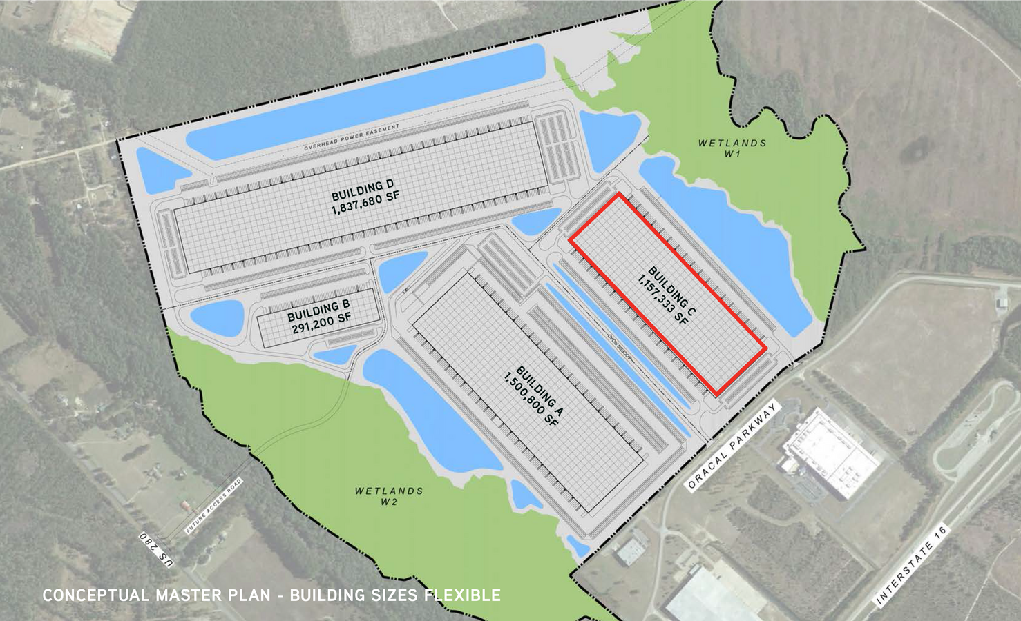 US Highway 280, Ellabell, GA 31308 Interstate West