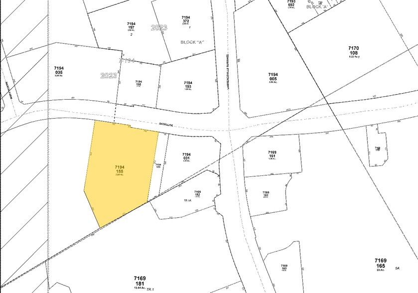 50 Satellite Blvd NW, Suwanee, GA for lease - Plat Map - Image 3 of 10