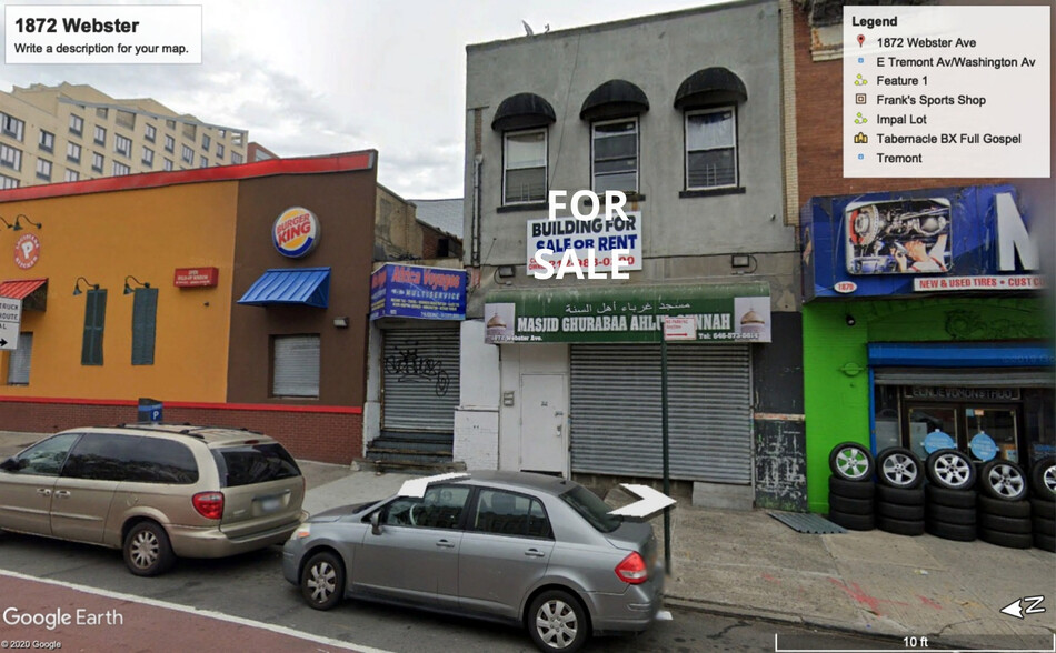 1872 Webster Ave, Bronx, NY for sale - Building Photo - Image 1 of 1