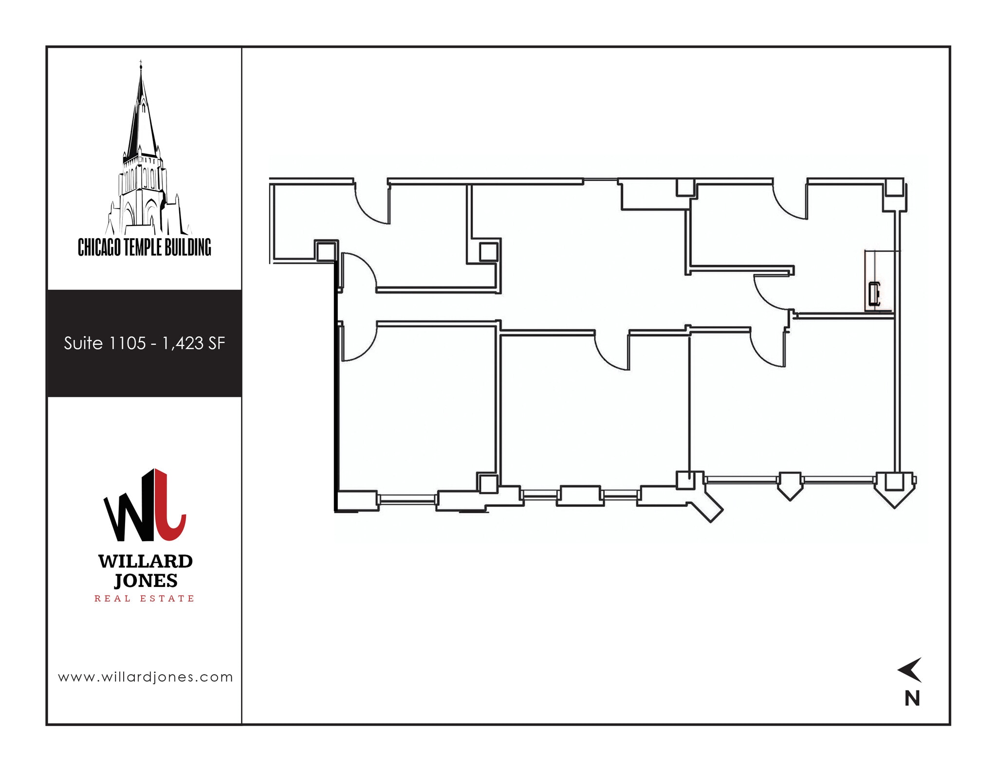 77 W Washington St, Chicago, IL for lease Floor Plan- Image 1 of 1