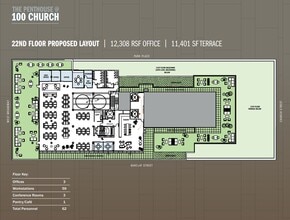 100 Church St, New York, NY for lease Floor Plan- Image 1 of 1