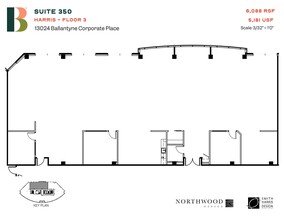 13024 Ballantyne Corporate Pl, Charlotte, NC for lease Floor Plan- Image 1 of 1