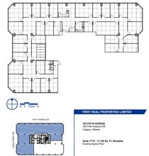 333 5th Ave SW, Calgary, AB for lease Floor Plan- Image 1 of 1