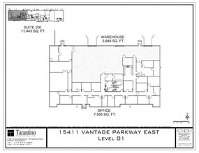 15402 Vantage Pky E, Houston, TX for lease Site Plan- Image 2 of 2
