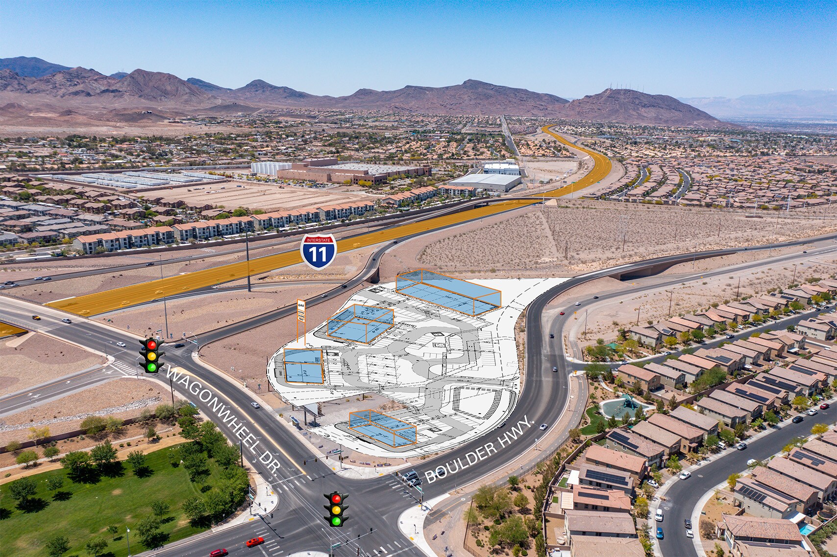 Wagonwheel Dr Boulder Highway, Henderson, NV 89002 Interstate 11