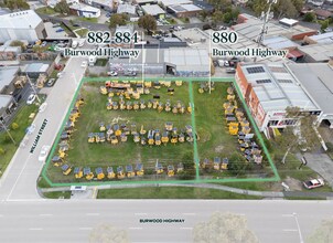 880-884 Burwood Hwy, Ferntree Gully, VIC - Aerial  map view - Image1