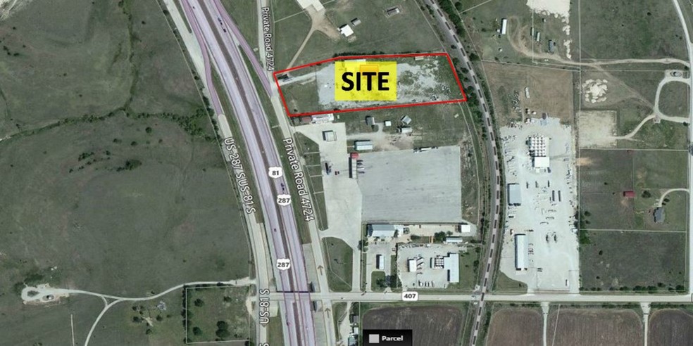 8209 S US Highway 287, Rhome, TX for lease - Aerial - Image 2 of 9