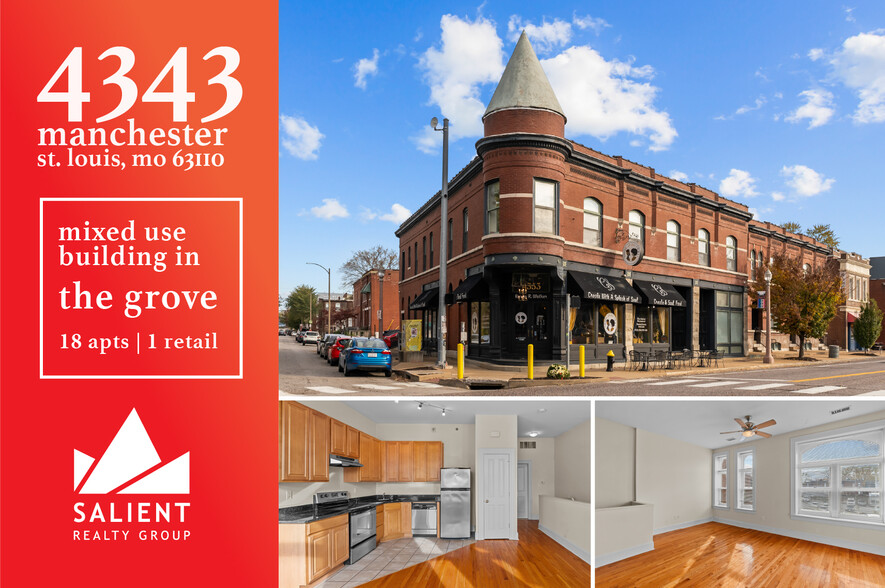 4343-4353 Manchester Ave, Saint Louis, MO for sale - Building Photo - Image 1 of 13