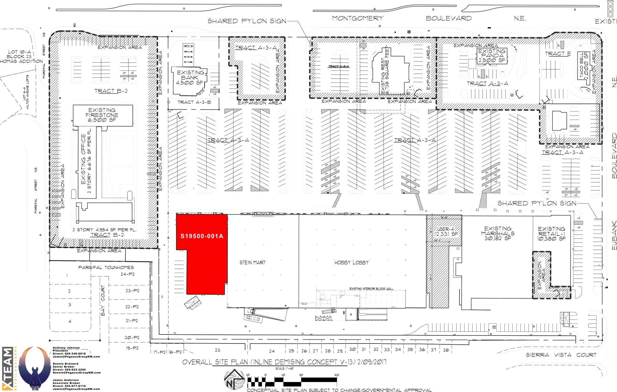9500 Montgomery Blvd NE, Albuquerque, NM for lease Site Plan- Image 1 of 1