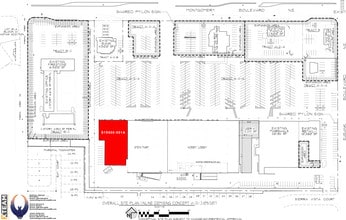 9500 Montgomery Blvd NE, Albuquerque, NM for lease Site Plan- Image 1 of 1