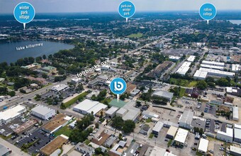 711 Jackson Ave, Winter Park, FL - aerial  map view