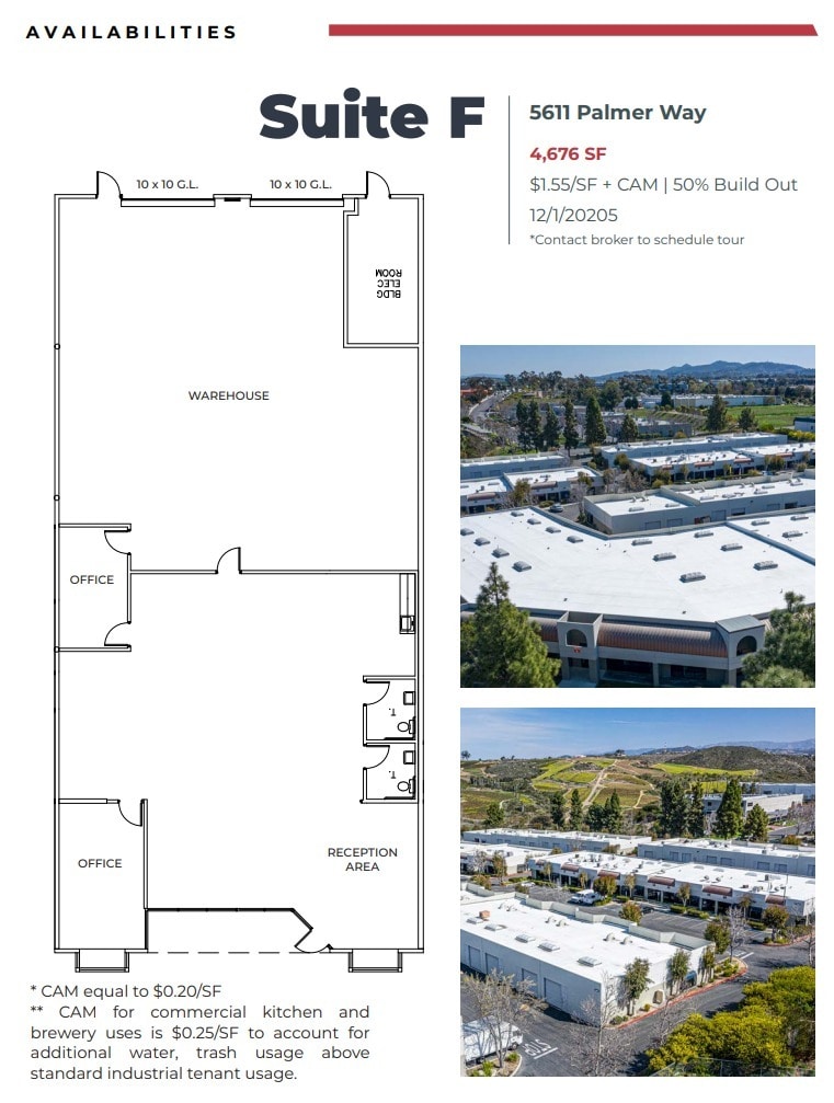 5650 El Camino Real, Carlsbad, CA for lease Floor Plan- Image 1 of 2
