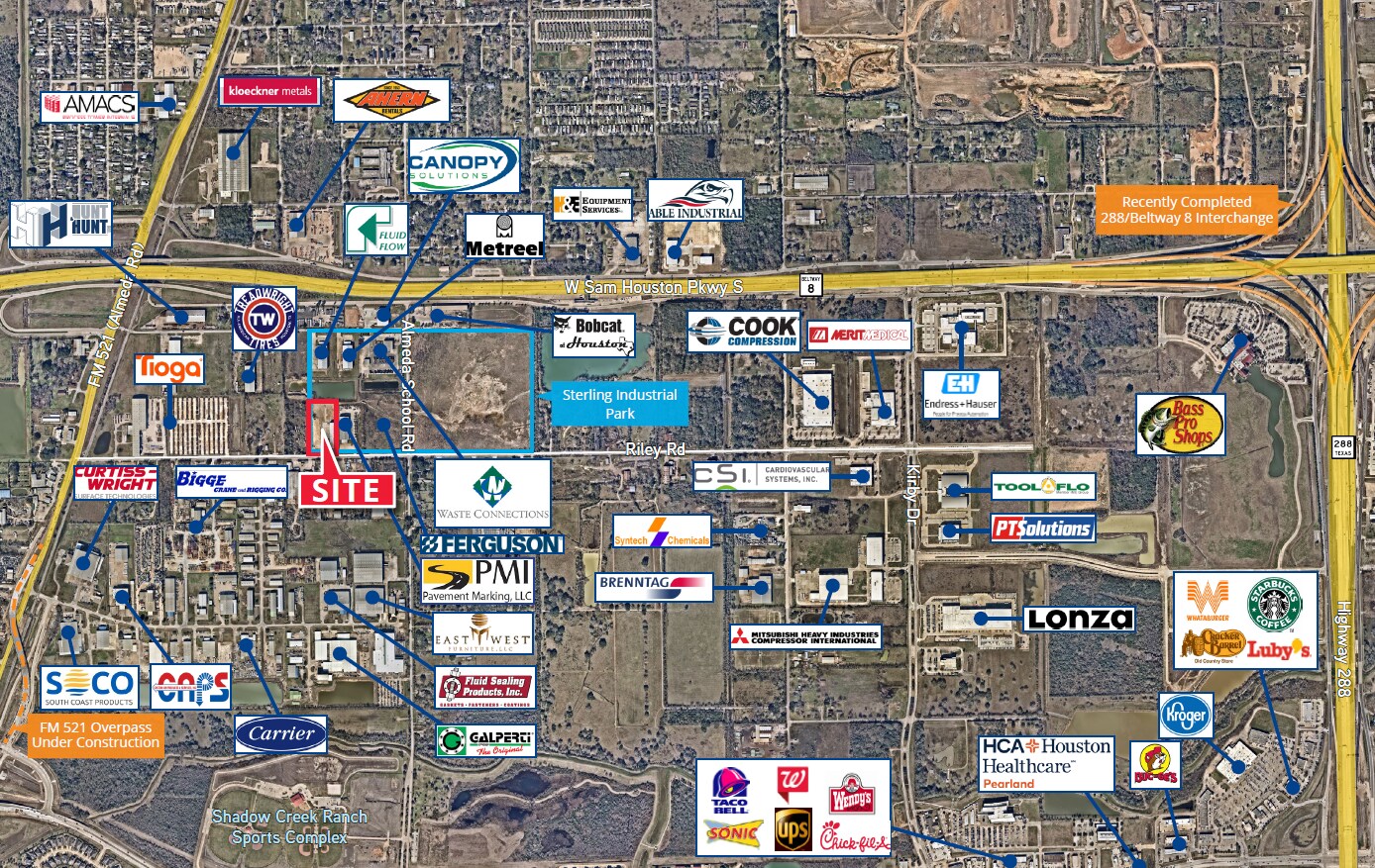 103 Riley Rd, Houston, TX for sale Aerial- Image 1 of 1