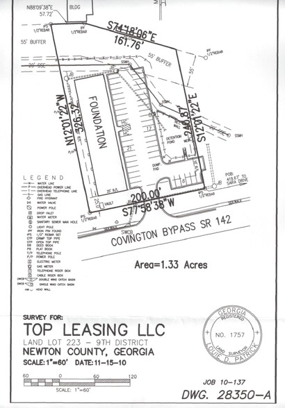 10714 Covington by Pass Rd, Covington, GA for sale - Plat Map - Image 2 of 5