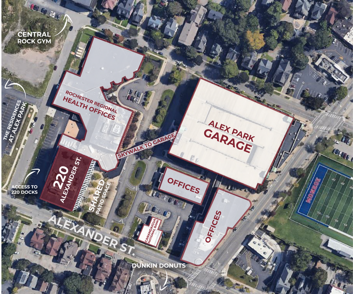 222 Alexander St, Rochester, NY for lease - Building Photo - Image 2 of 5