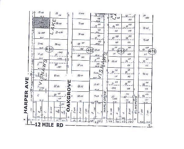 29820 Harper Ave, Saint Clair Shores, MI for sale - Plat Map - Image 2 of 3