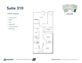 100 Covey Dr, Franklin, TN for lease Floor Plan- Image 1 of 1