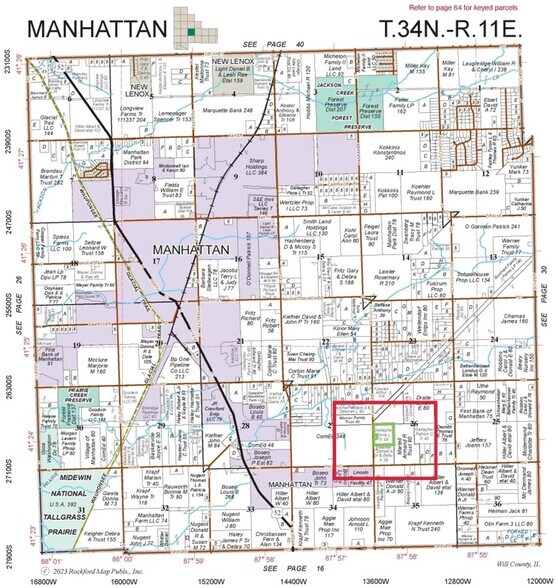 26811 S Kankakee St, Manhattan, IL for sale - Plat Map - Image 2 of 3