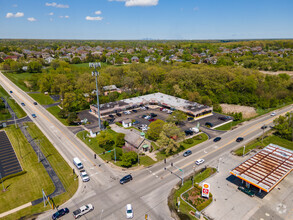 14259-14279 Wolf Rd, Orland Park, IL - aerial  map view