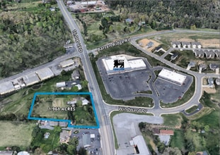 1475 Jefferson Hwy, Fishersville, VA - AERIAL map view