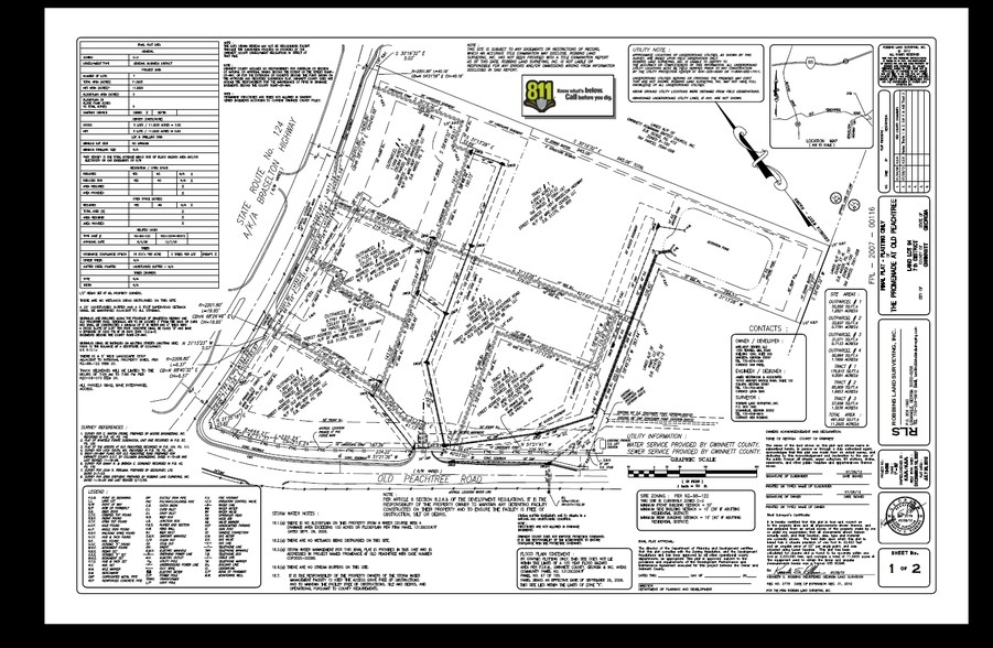 1955 Braselton Hwy, Lawrenceville, GA for lease - Plat Map - Image 1 of 1