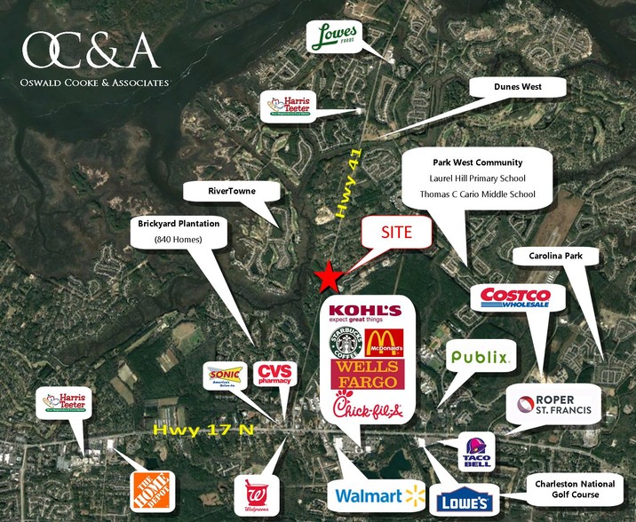 0 Joe Rouse Rd, Mount Pleasant, SC for lease - Building Photo - Image 2 of 3