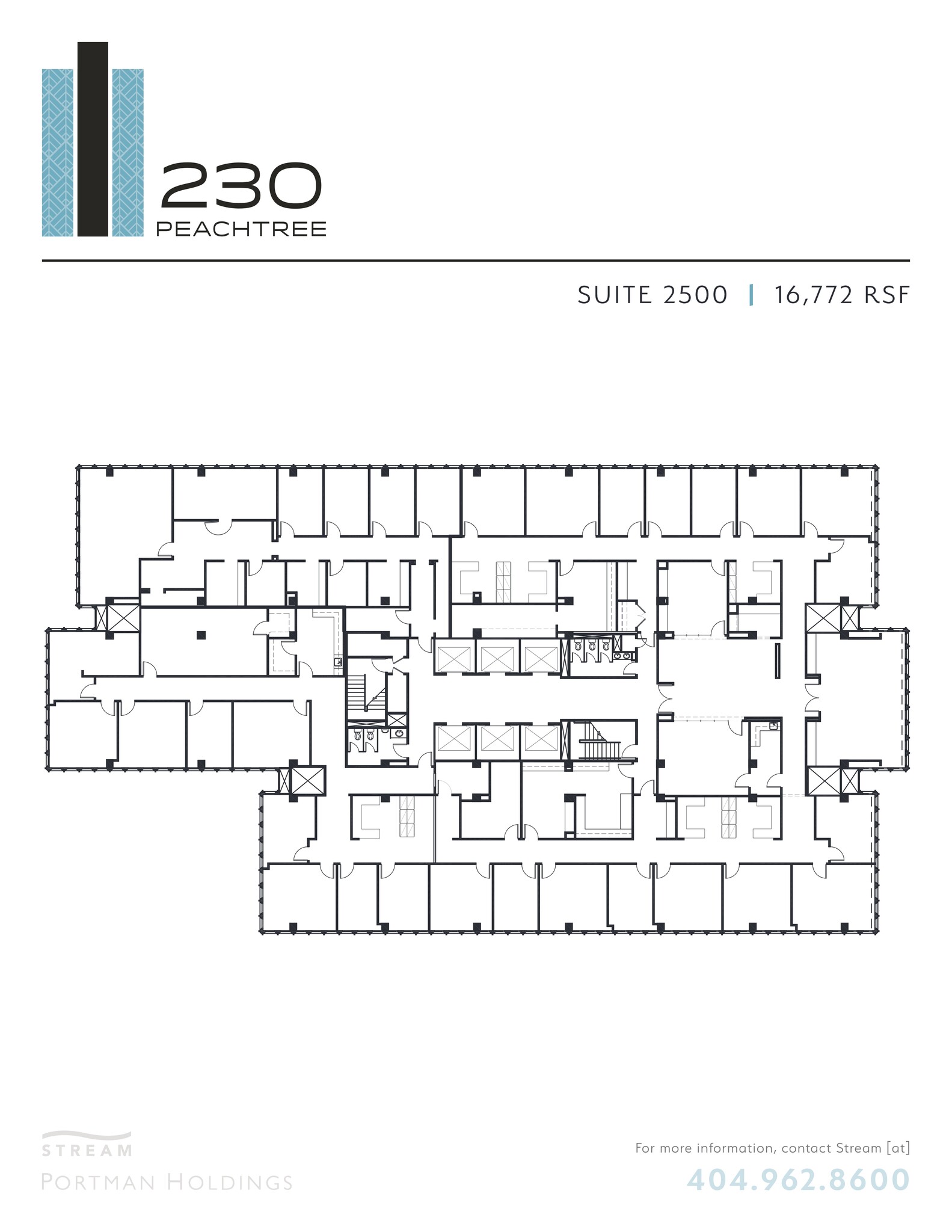 230 Peachtree St NW, Atlanta, GA for lease Site Plan- Image 1 of 1